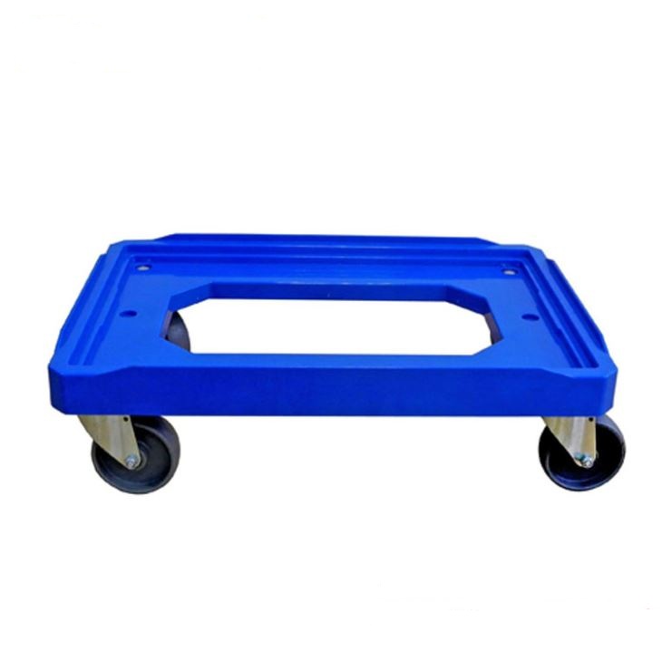 Carrello per contenitori in plastica