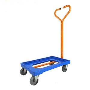 Carrello per contenitori in plastica