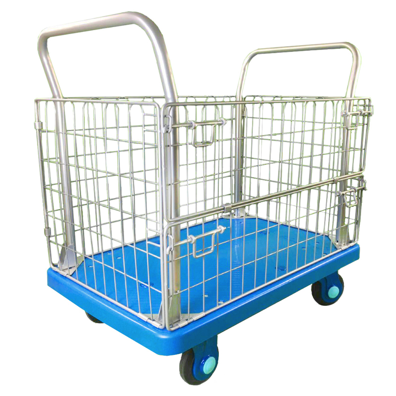 Wire Mesh Cage Trolley